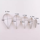 CANNA FLOWER PETALS CUTTERS SET A341